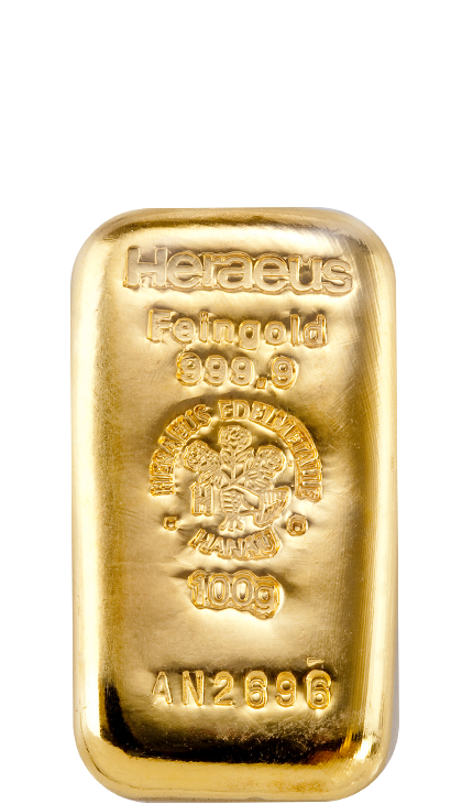 100 g  Goldbarren
