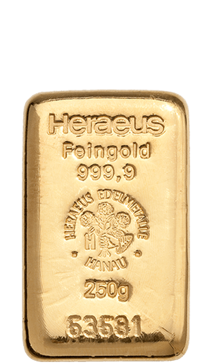 250 g  Goldbarren