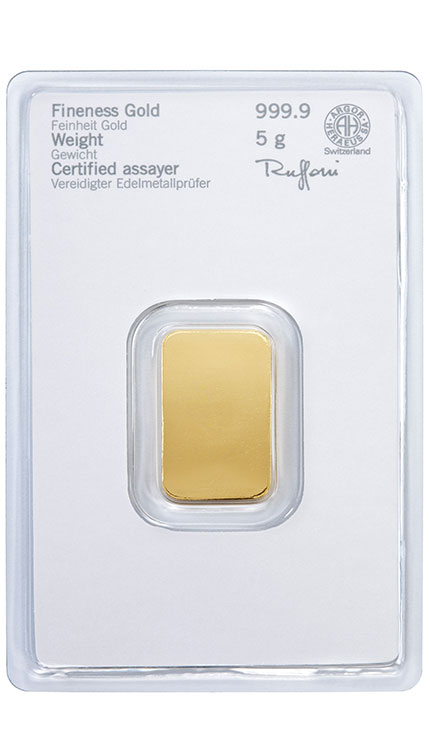 5g Goldbarren 